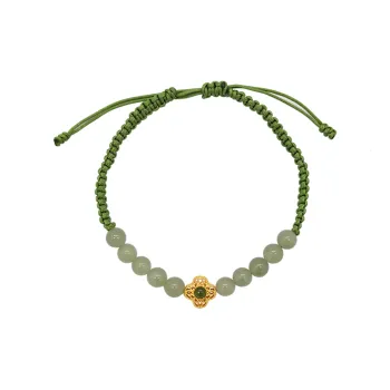 CHOW TAI KING Hetian Jade Bracelets White Jade/Pale Greenish White Jade Women's