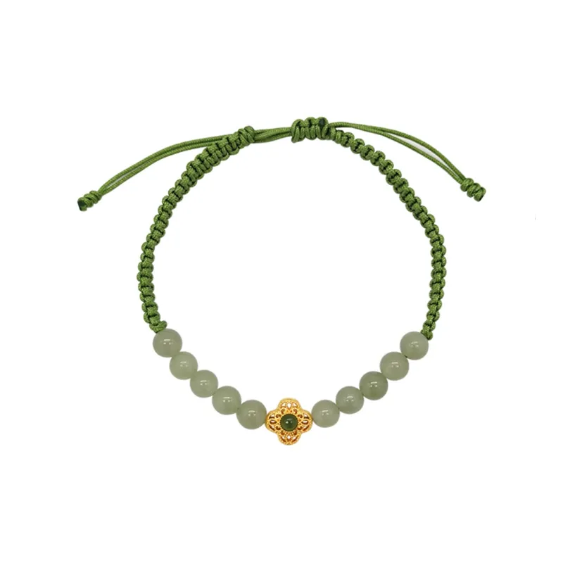 CHOW TAI KING Hetian Jade Bracelets White Jade/Pale Greenish White Jade Women's-0