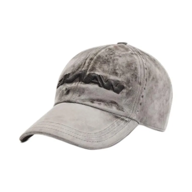 Alexander Wang 3D Logo Embroidered Flocked Denim Cap-0