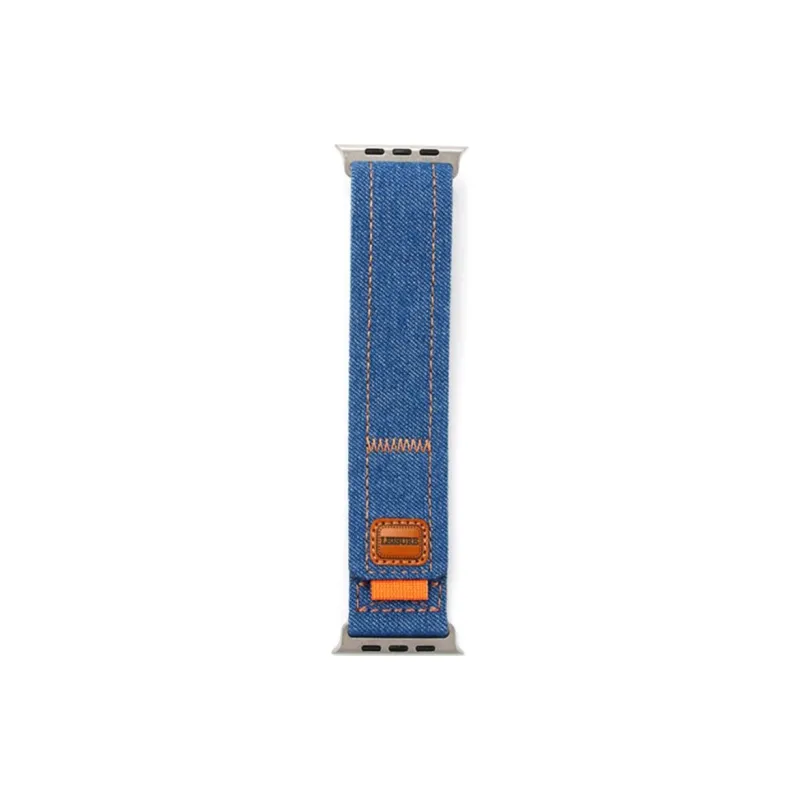 IWabcertoo Apple Compatibility Watch Band Denim Material-2