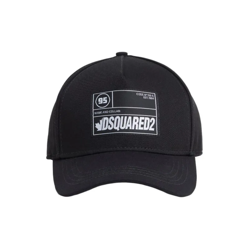 DSQUARED 2 Logo Patch Baseball Cap-0