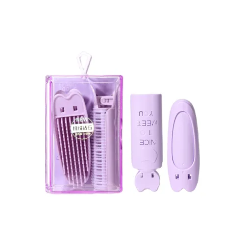 SHUXIAOSHE Pink Mushroom Curling Iron Portable