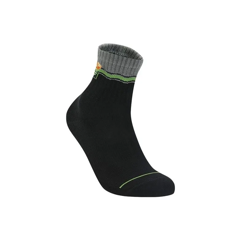 FILA Heritage Mid Calf Socks Women's 1 Pack Black-2