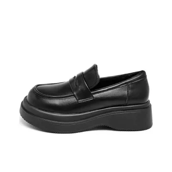 AGSDON Loafers Women's Beige Apricot/Black