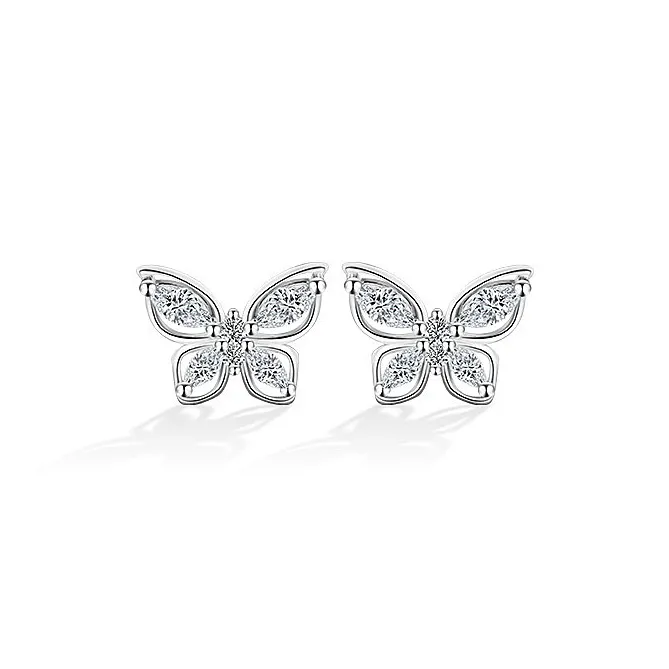 GIFT&CO S999 Stud Earrings Women's-0