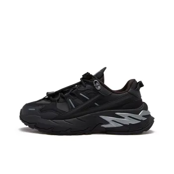 FILA FUSION COMET Xingji Wear-Resistant Low-Top Casual Shoes Women's Black