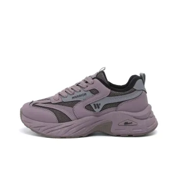 Warrior Anti Slip Wear Resistant Lightweight Height Increasing Warm Coverage Low Top Chunky Sneakers Unisex
