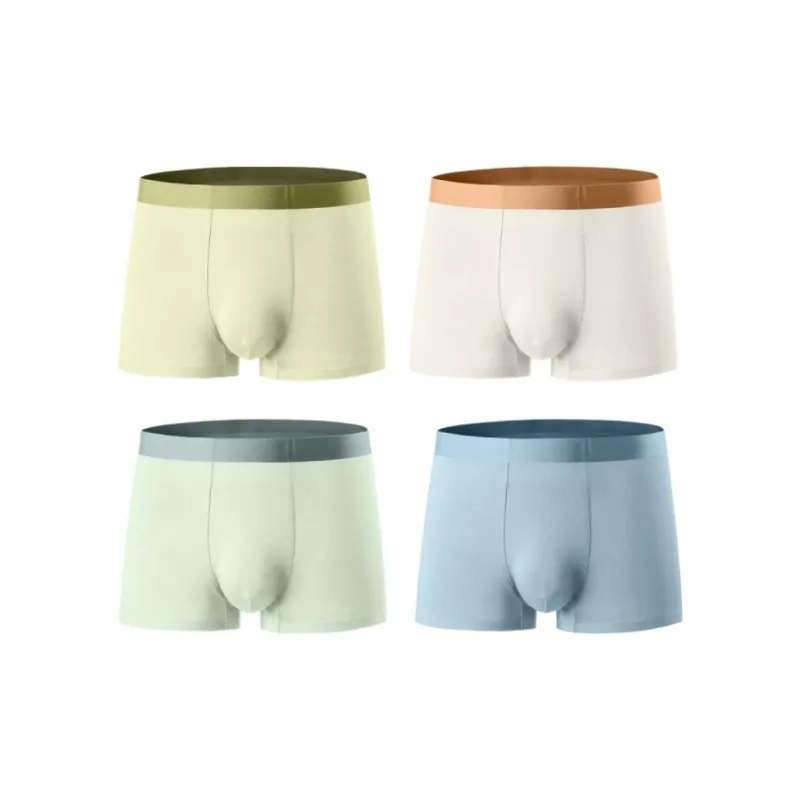 Qiao Ni Tong Underpants Men's 4 Pack-8