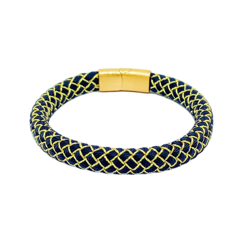 ZUNCAI Braided String Bangles Unisex-4