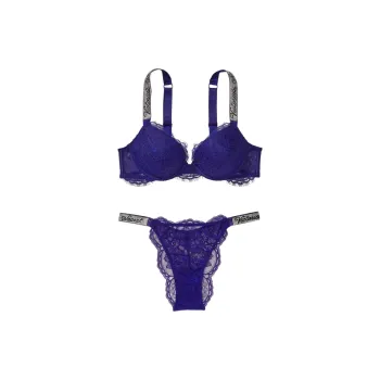 Victoria's Secret Underwear Set Women's Dark Purple