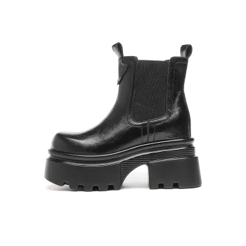 CARDANRO Small sized Sky Vegetables Short Chelsea Boots Women's