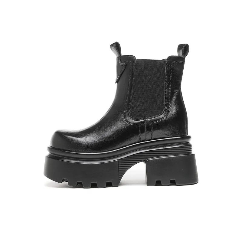 CARDANRO Small sized Sky Vegetables Short Chelsea Boots Women's-0