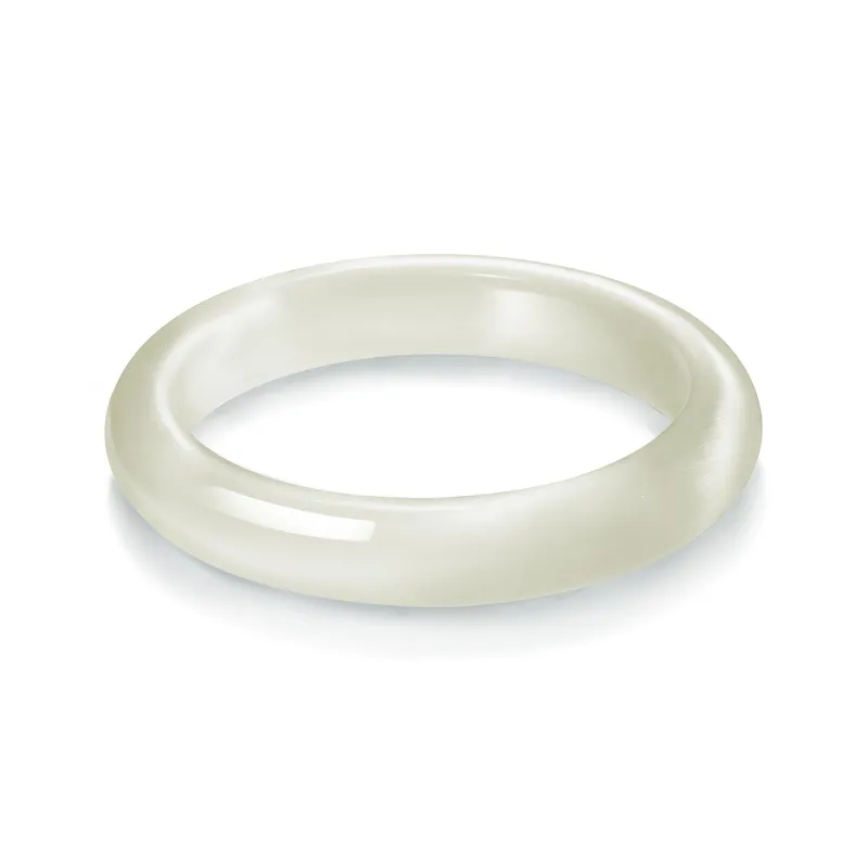 DH7 Cat's Eye Stone Jade Bangles Women's-5