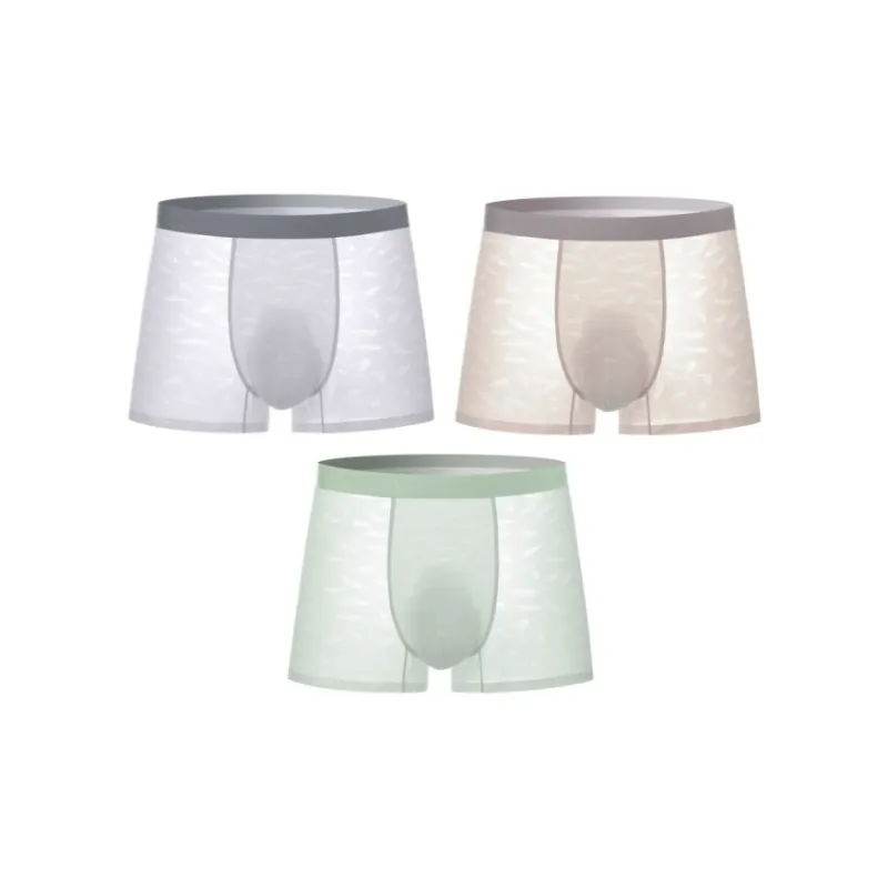 Qiao Ni Tong Underpants Men's 3 Pack-8