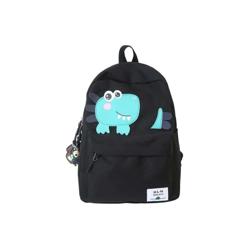 DCLOUD Nylon Backpack Regular Unisex Red/Black/Pink/Green/Khaki-4