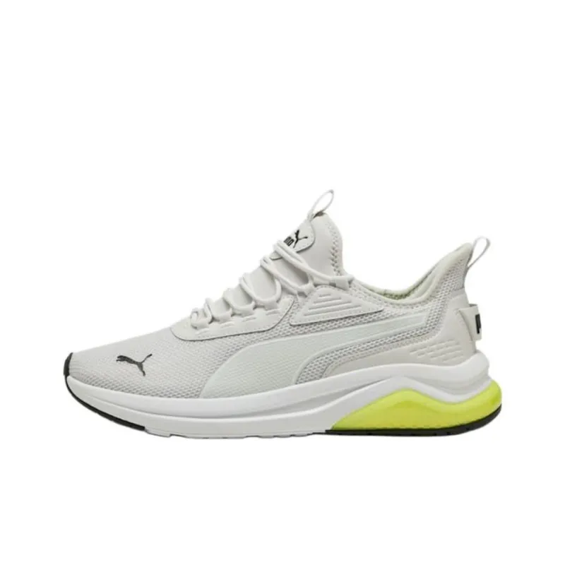 PUMA Amplifier Anti Slip Wear Resistant Low Top Casual Shoes Men's Gray White-0