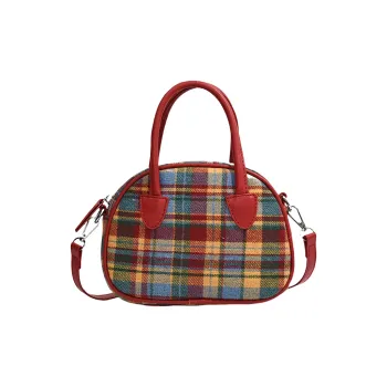 CORE BIRD PU Handbags Shoulder Bags Regular Women's Red