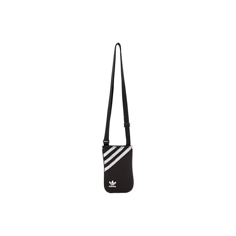 Adidas Originals Polyurethane Shoulder Bag Crossbody Bag Mini Unisex Black-4