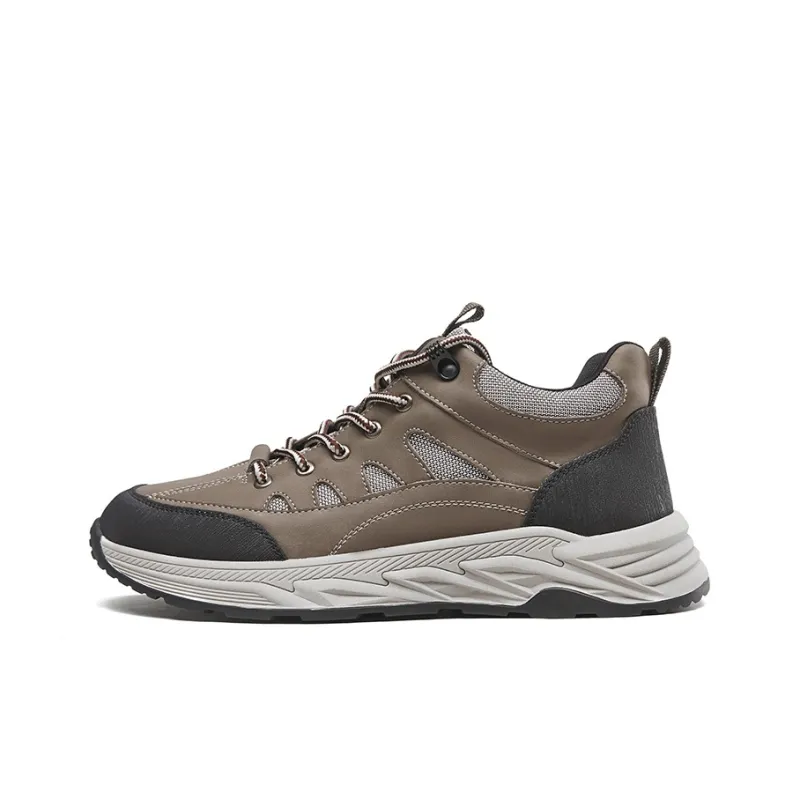KANGNAI Work Boots Men Low Top-0
