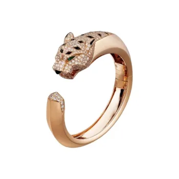 CARTIER Onyx Bangles Unisex Gold