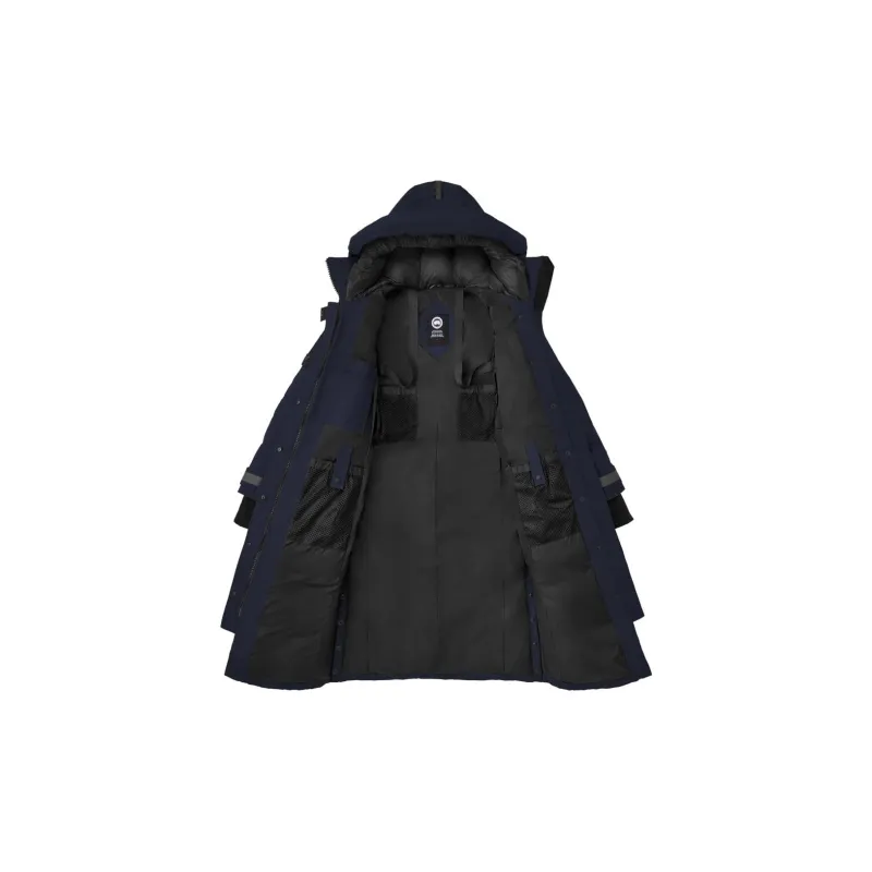 Canada Goose Elmwood Series Down Jacket Women's Atlantic Marine Blue-1