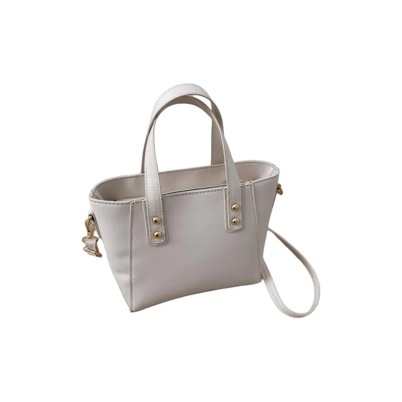 Yalu PU Handbag, Shoulder Bag Regular Women's White/Black/Silver/Khaki/Brown-3