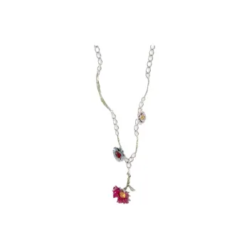 MARNI Flower Embellished Chained Necklace