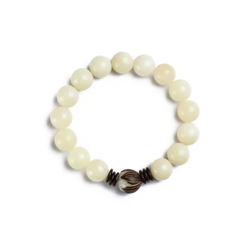 Phoenisess Bodhi Root Textile Beaded Bracelet Women's