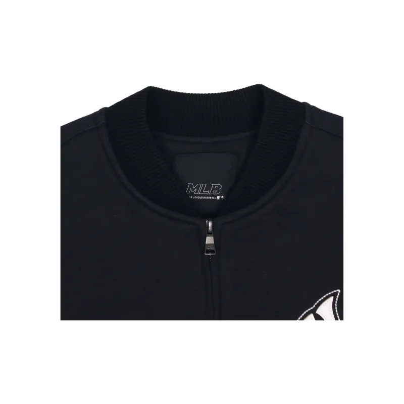 MLB Baseball Jacket Unisex Black-3