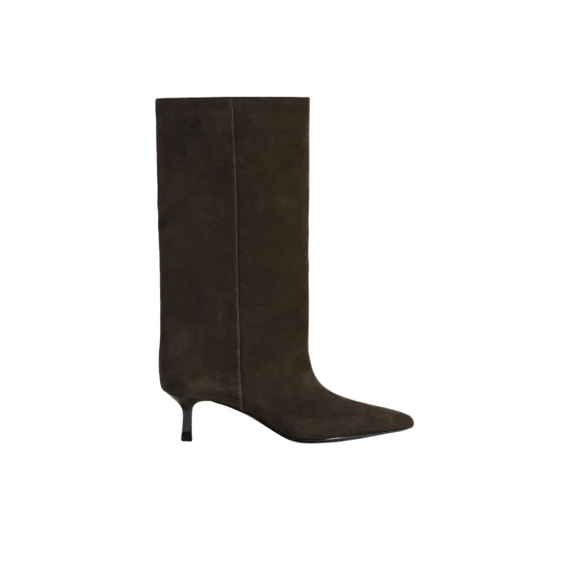 ZARA Ankle Boots 5cm Women's Brown-1
