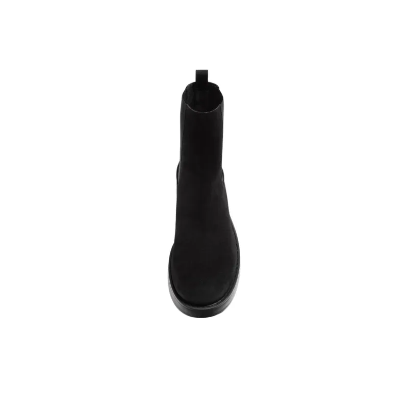 ZARA Short Chelsea Boots Men's Black-3