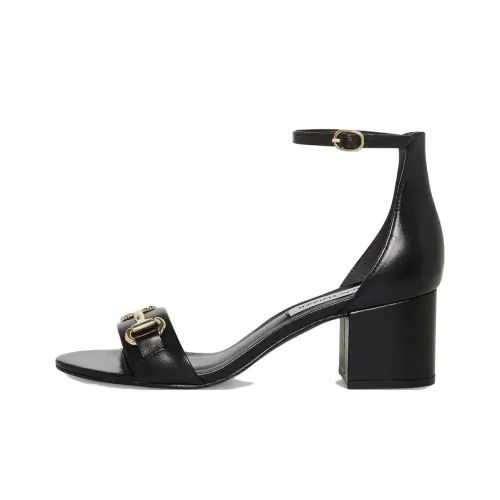 STEVE MADDEN Strap Rounded Women's Black