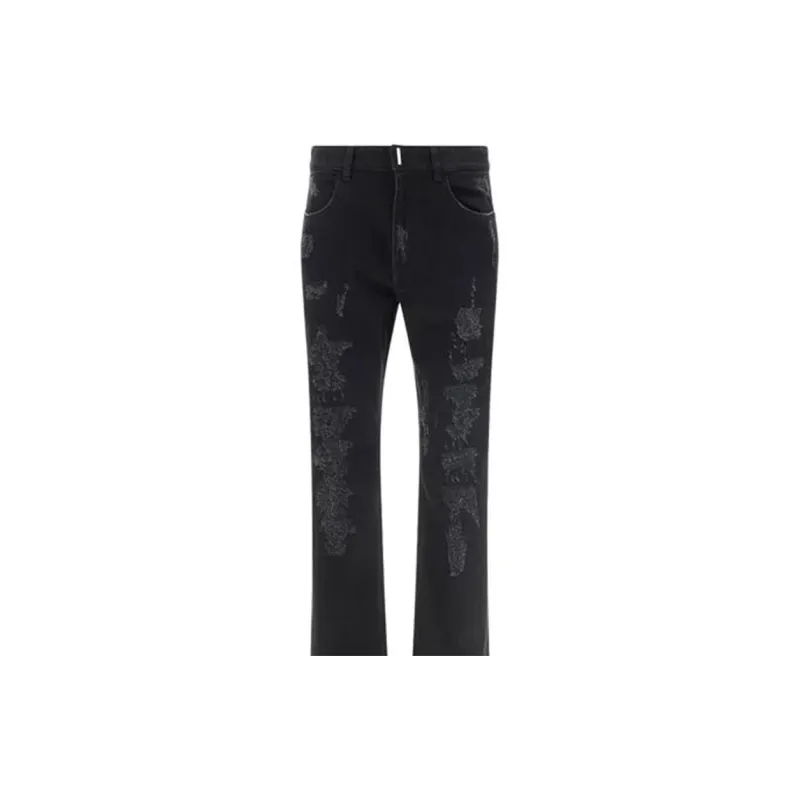 GIVENCHY SS23 Jeans Men's Black-2