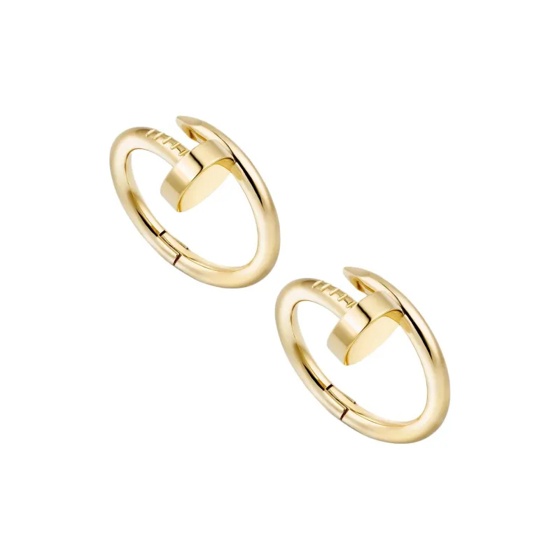 CARTIER Pure Gold Cufflinks Women's Gold-2