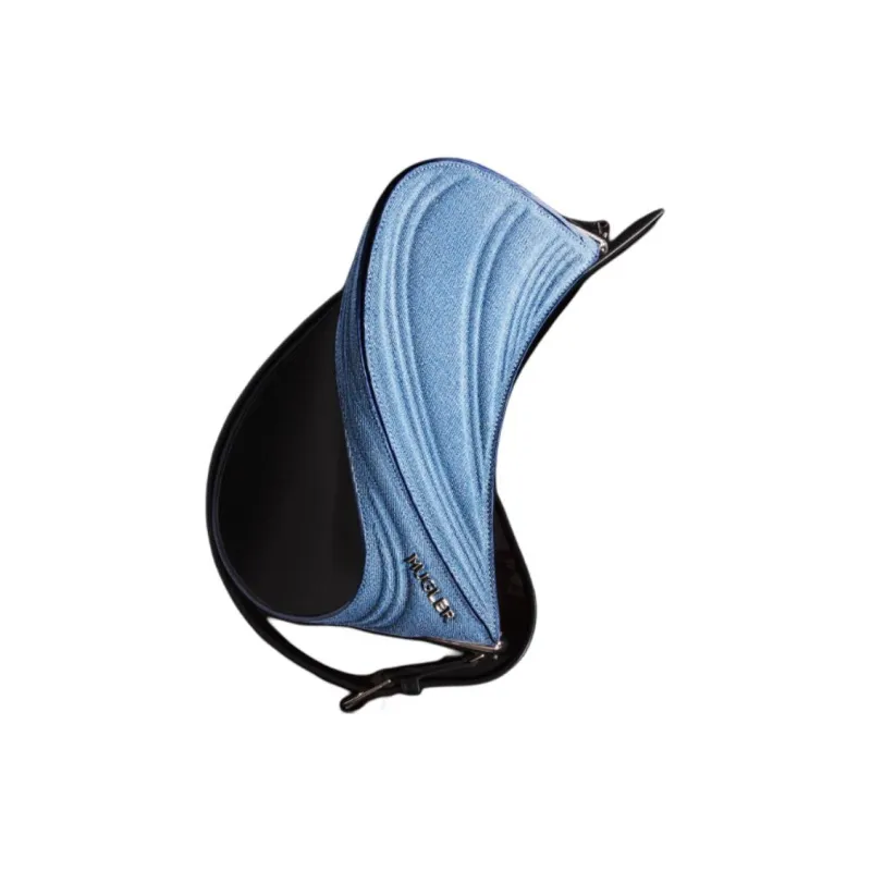 Mugler Spiral Curve Shoulder Bag-4