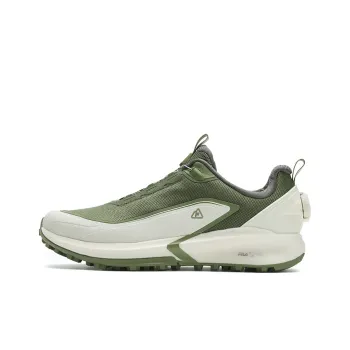 FILA BOA Wear resistant And Lightweight Low Top Running Shoes Men's Green