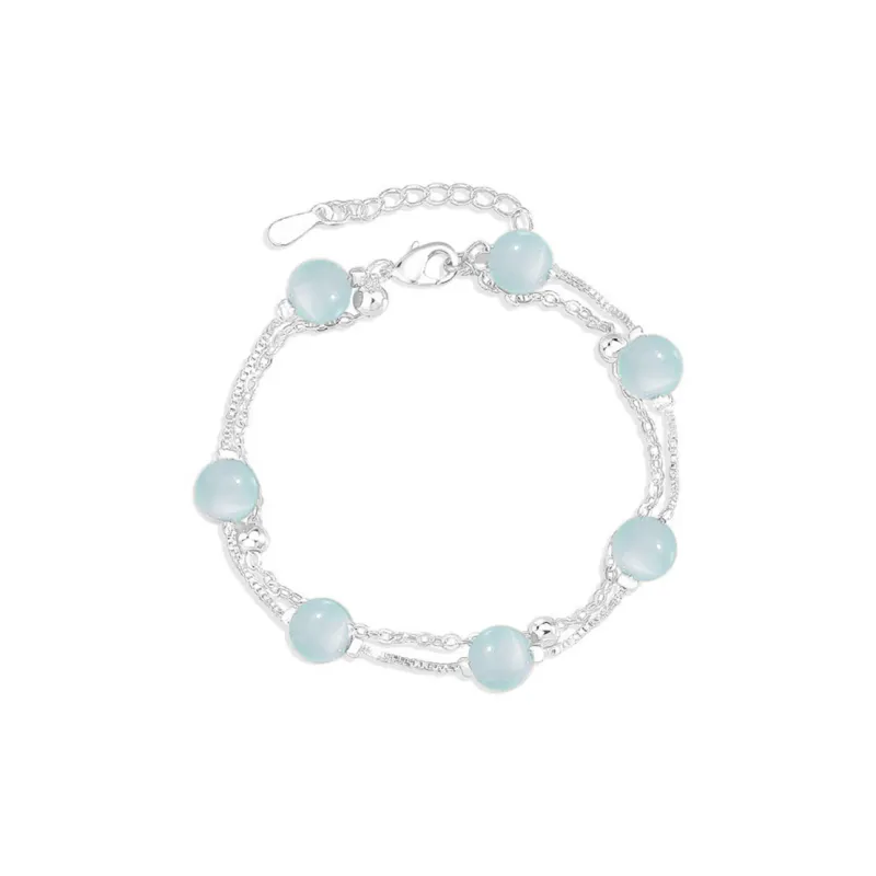 Bermuda Eyes Colored Glaze Bracelets Women's-3