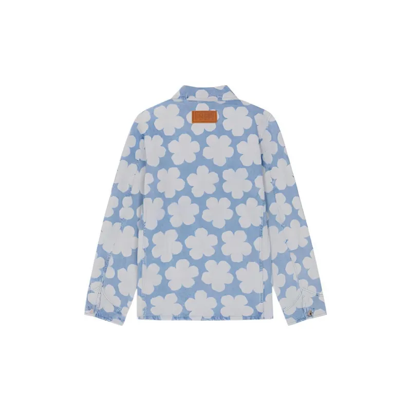KENZO Printed Worwkear Denim Jacket-1