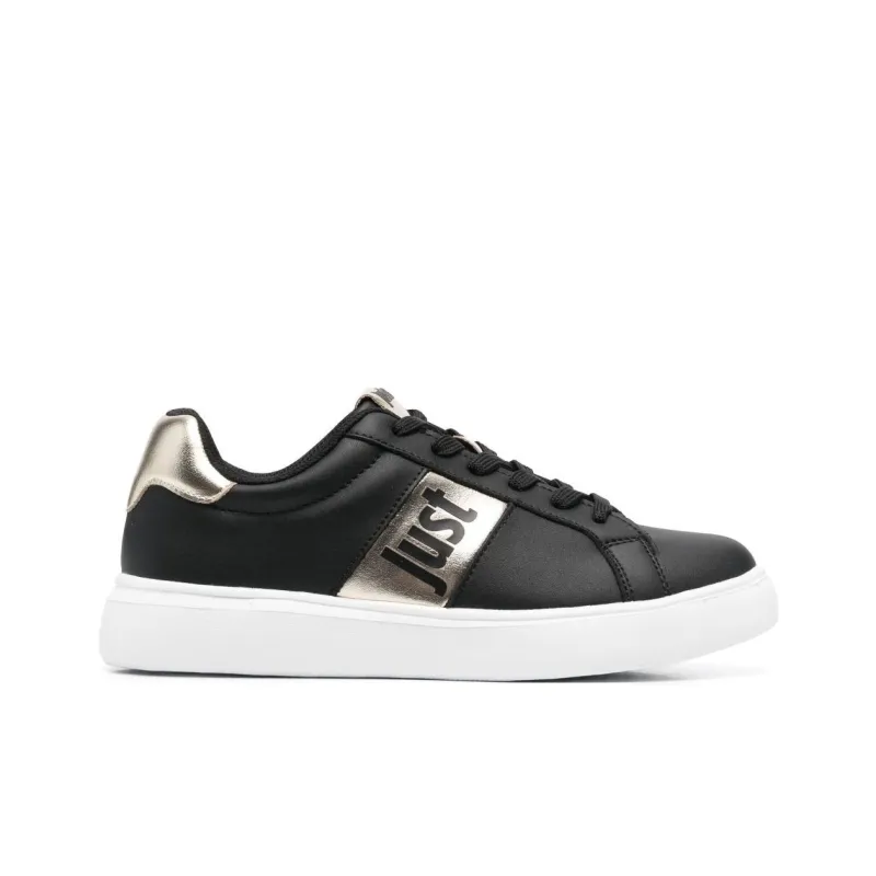 Just Cavalli Low-Top Casual Shoes Women's Black-1