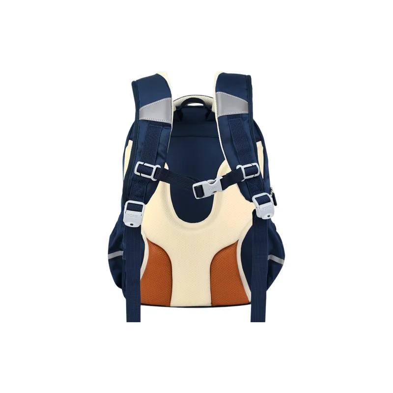 YOME Polyester Student Bag Large Size Blue Light Green-3