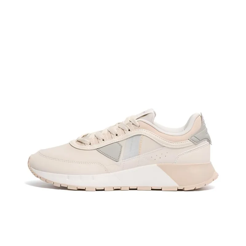 XTEP Cushioned Anti-Slip And Wear-Resistant Lightweight Low-Top Running Shoes Men's Beige-0