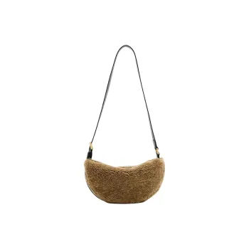 ALLSAINTS Shearling Crossbody Bag