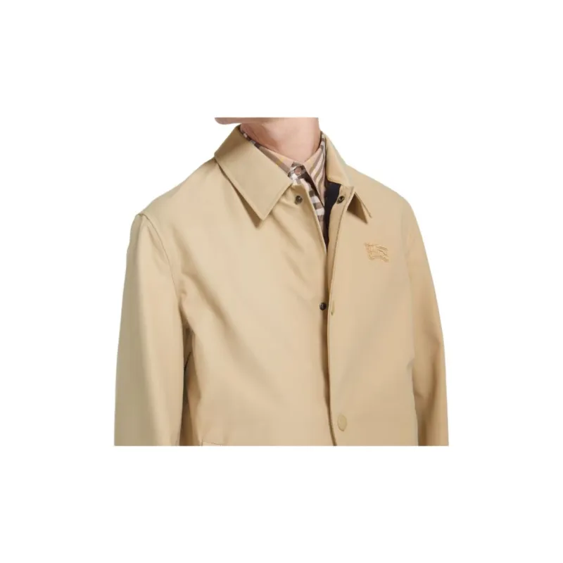 Burberry Buttoned Long Sleeve Jacket-4