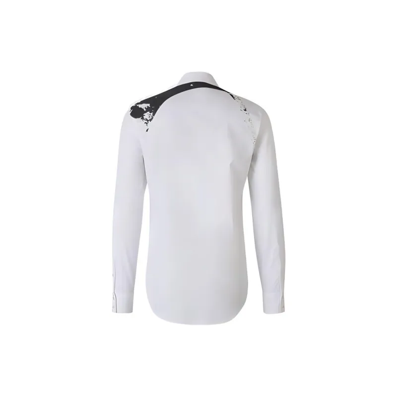 Alexander McQueen Fold Harness Buttoned Shirt-1