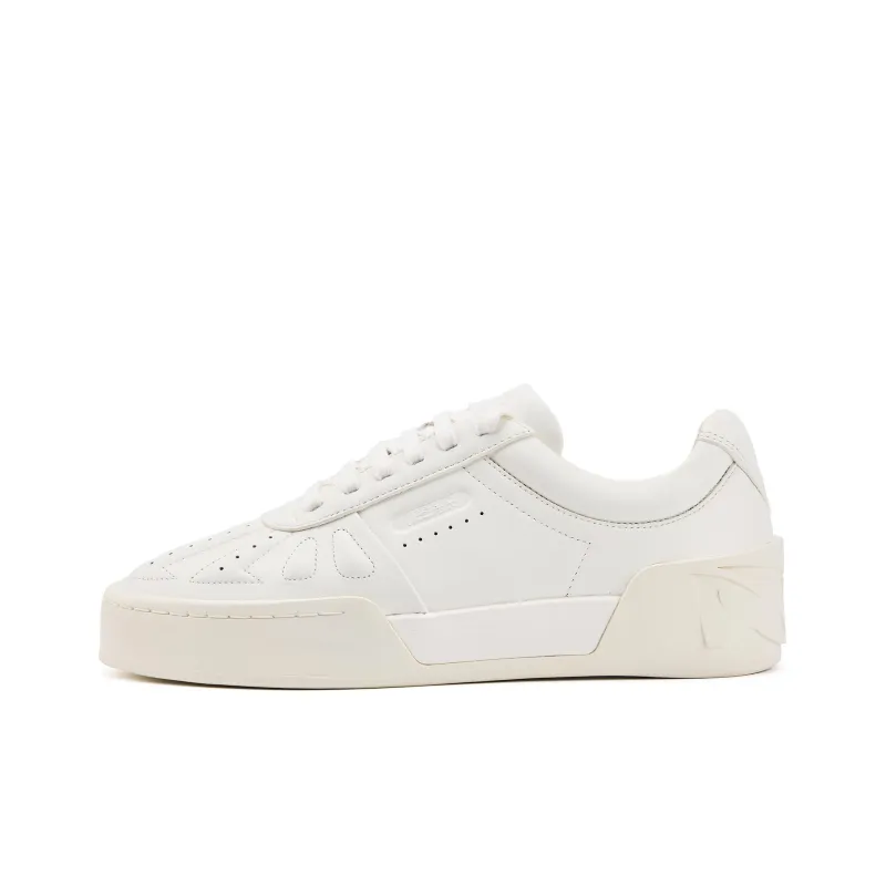 Anta Anti Slip Wear Resistant Low Top Skateboard Shoes Men's Ivory White-0