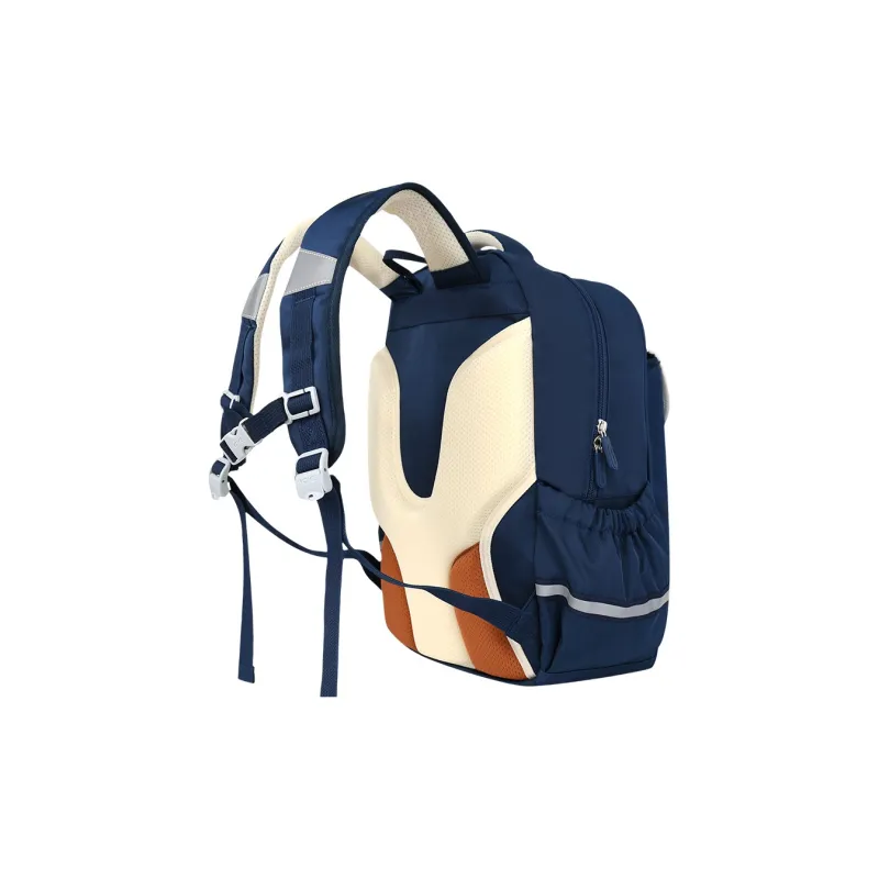 YOME Polyester Student Bag Large Size Blue Light Green-4