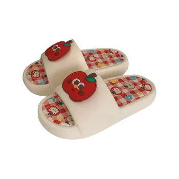SHIGUDE Sandal Slippers Women's, Cream White