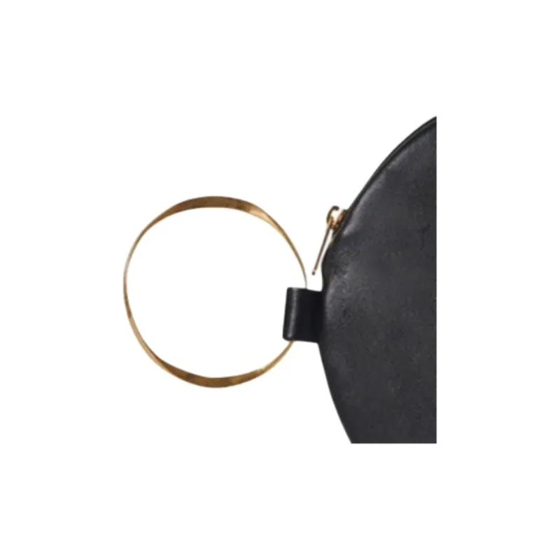 THE ROW Lambskin Clutch Women's Black-2