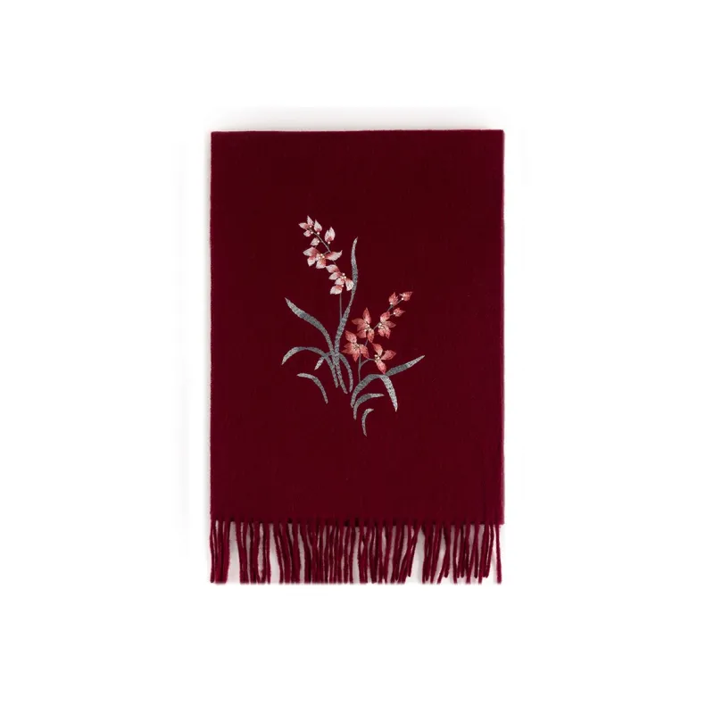Shanghai Story Sheep Wool Knit Scarves Women's-3
