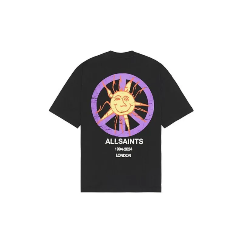 ALLSAINTS T Shirts Men Black-1